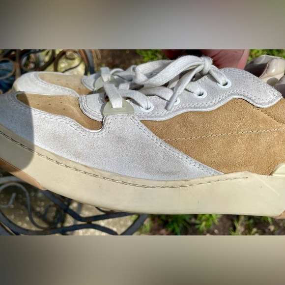 Veronica Beard Sneakers Suede Colorblock Women’s US 7.5 Designer Leather - Picture 14 of 16